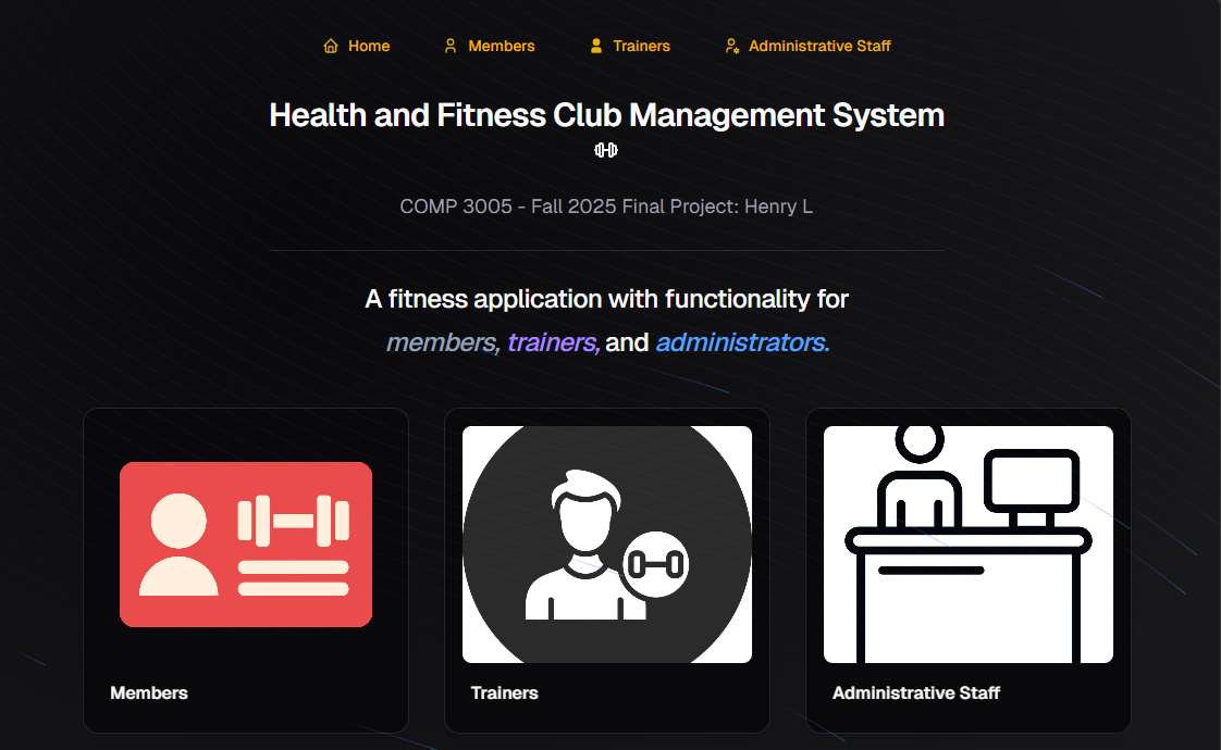 Health and Fitness Management Tool